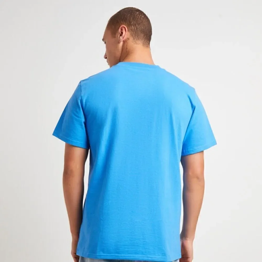 North Face NWT men’s Heritage Patch Pocket in the color super sonic blue size L